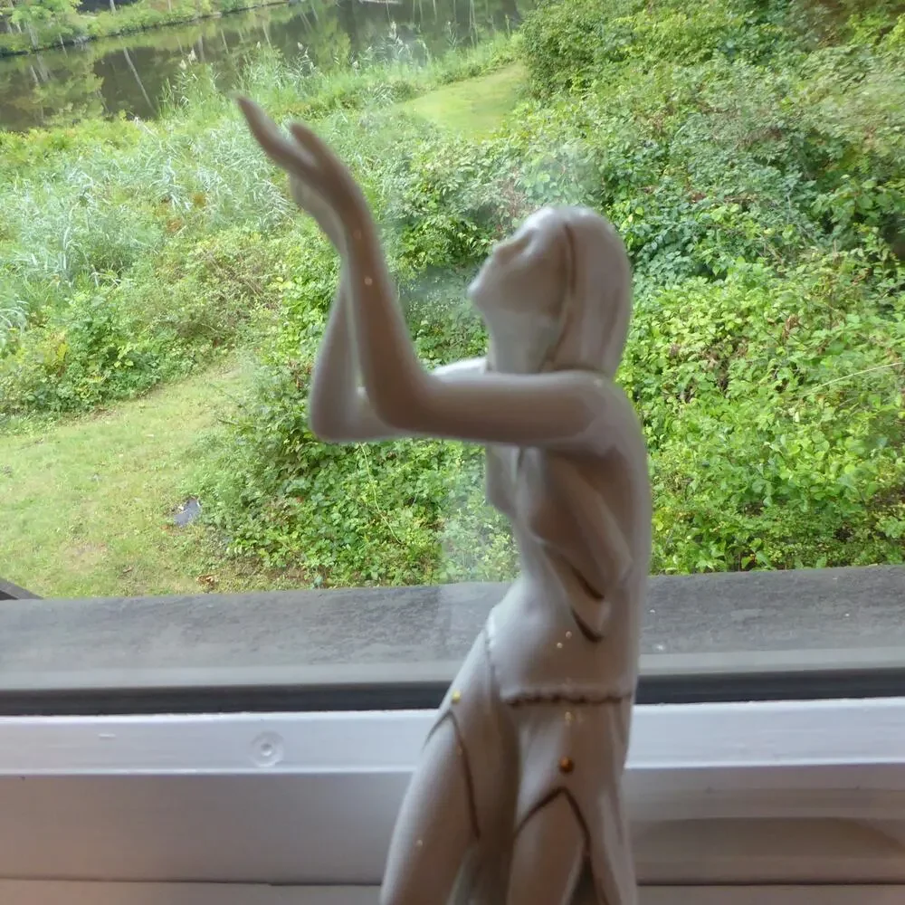 Art Deco Rosenthal Germany Figurine Prayer Dancer Gustav Oppel Repaired Base